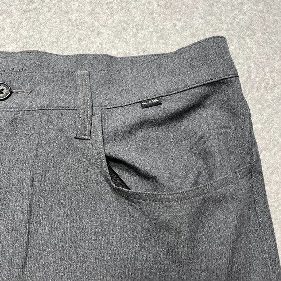Travis Matthews Pants Mens 36x31 Gray Chino Golf Performance Stretch Polyester - Picture 11 of 12